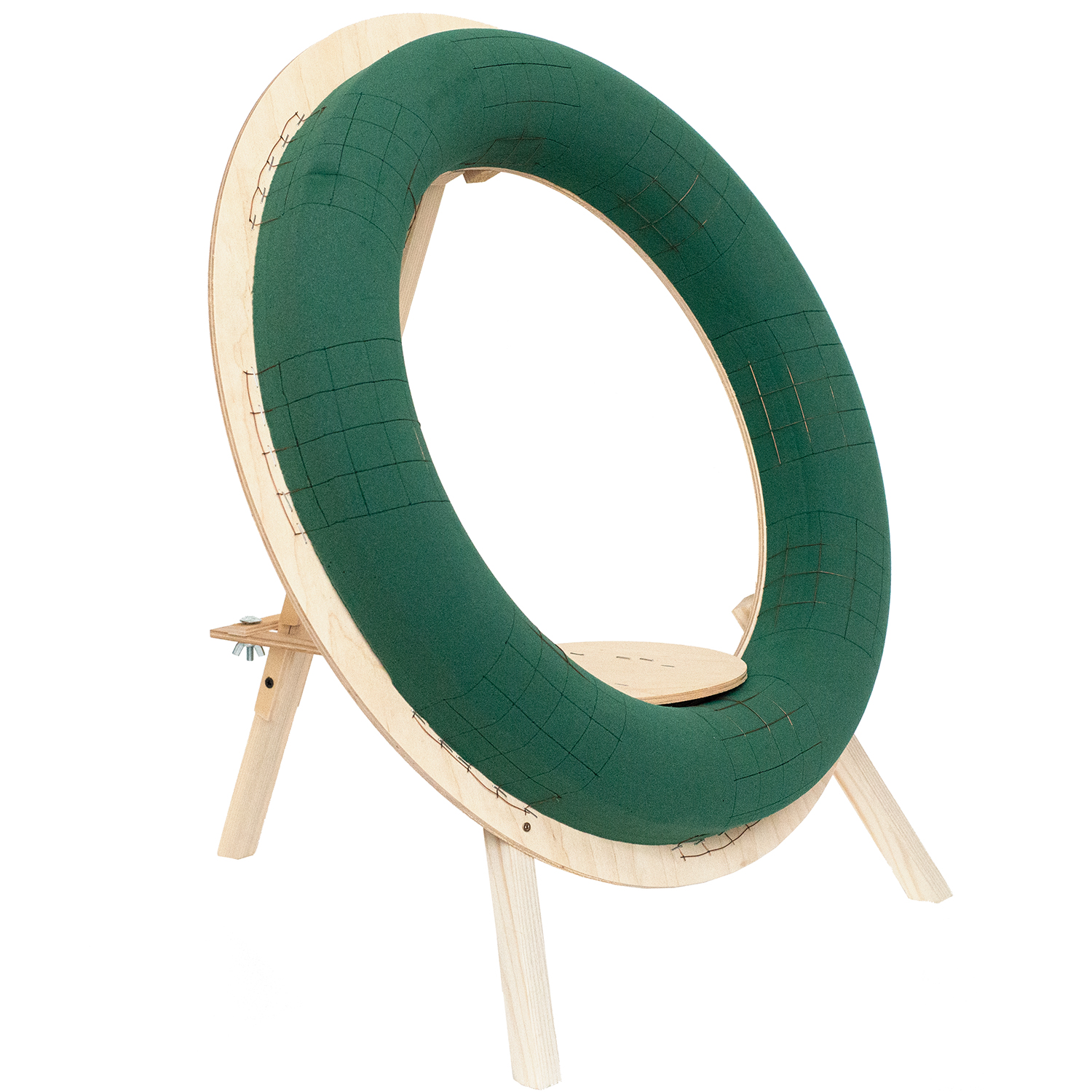 Ring styrodur na stojaku