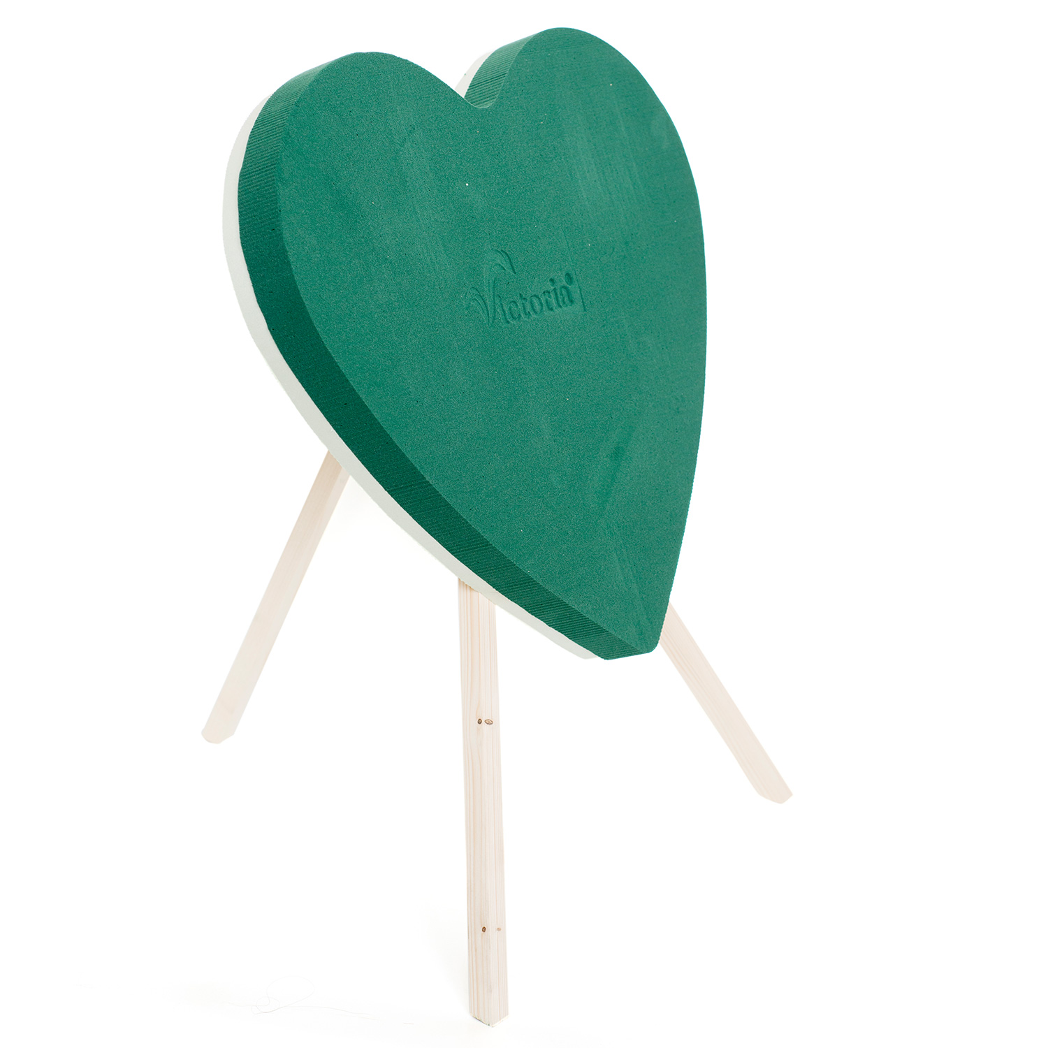 Serce styrodur na wysokim stojaku